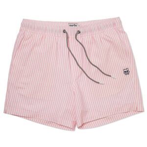 Party Pants -  Men's Fabio Seersucker Swimsuit Bottom Pink